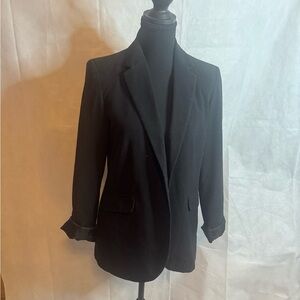 George Black Satin-Lined Jacket